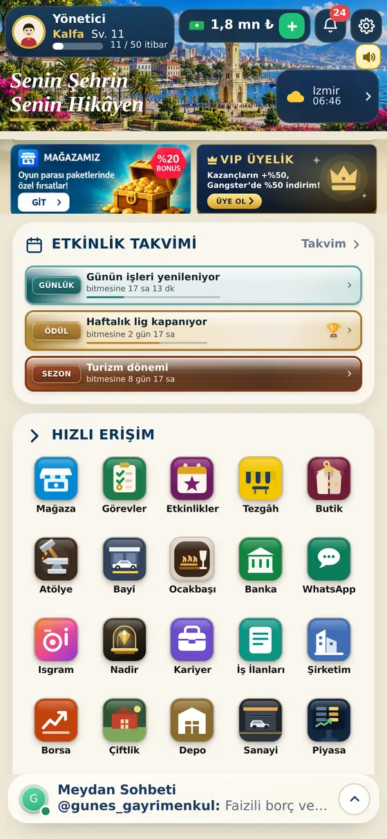 Esnaf Simülatör oyun ekranı