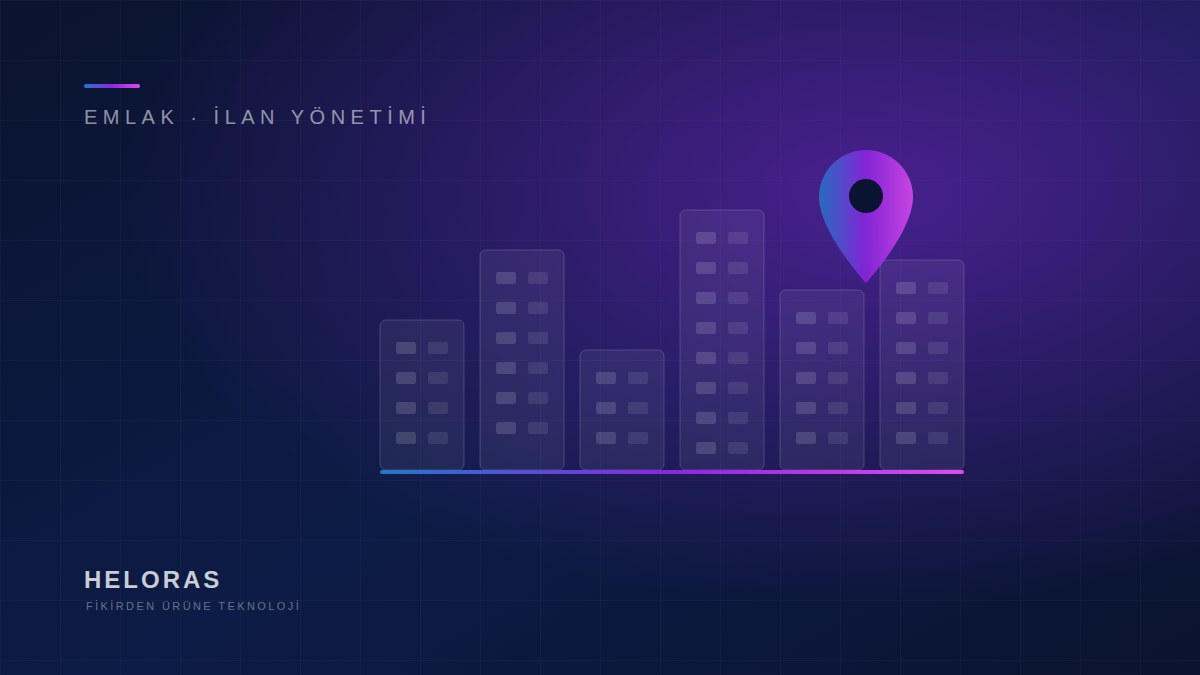 Emlak Web Sitesi — Heloras