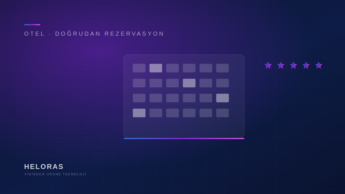 Otel Web Sitesi — Heloras